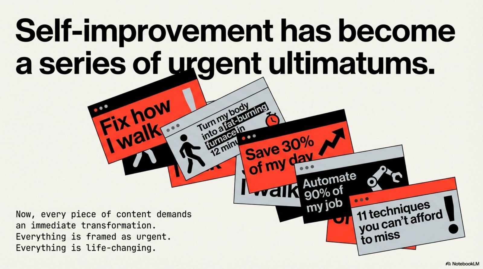 The Content Trap, slide 3