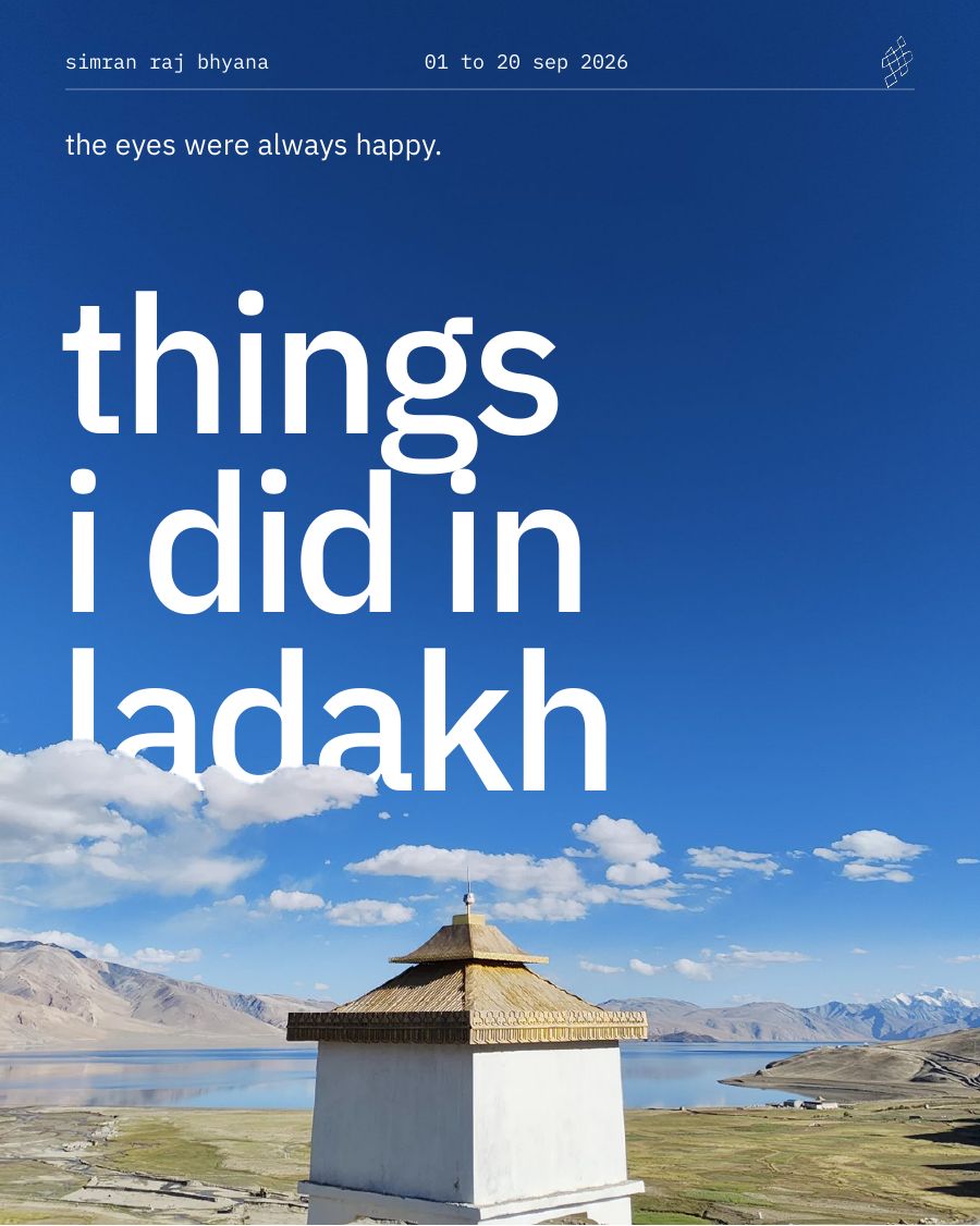 things i did in ladakh