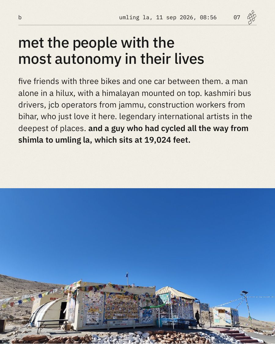 things i did in ladakh, slide 7