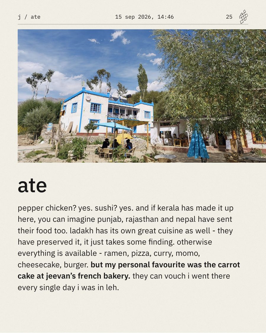 things i did in ladakh, slide 25
