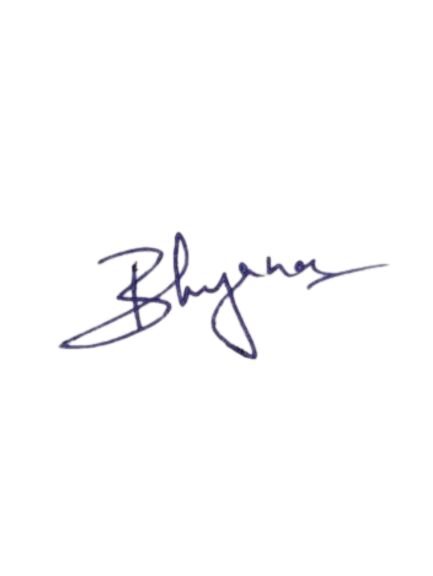 Simran’s signature