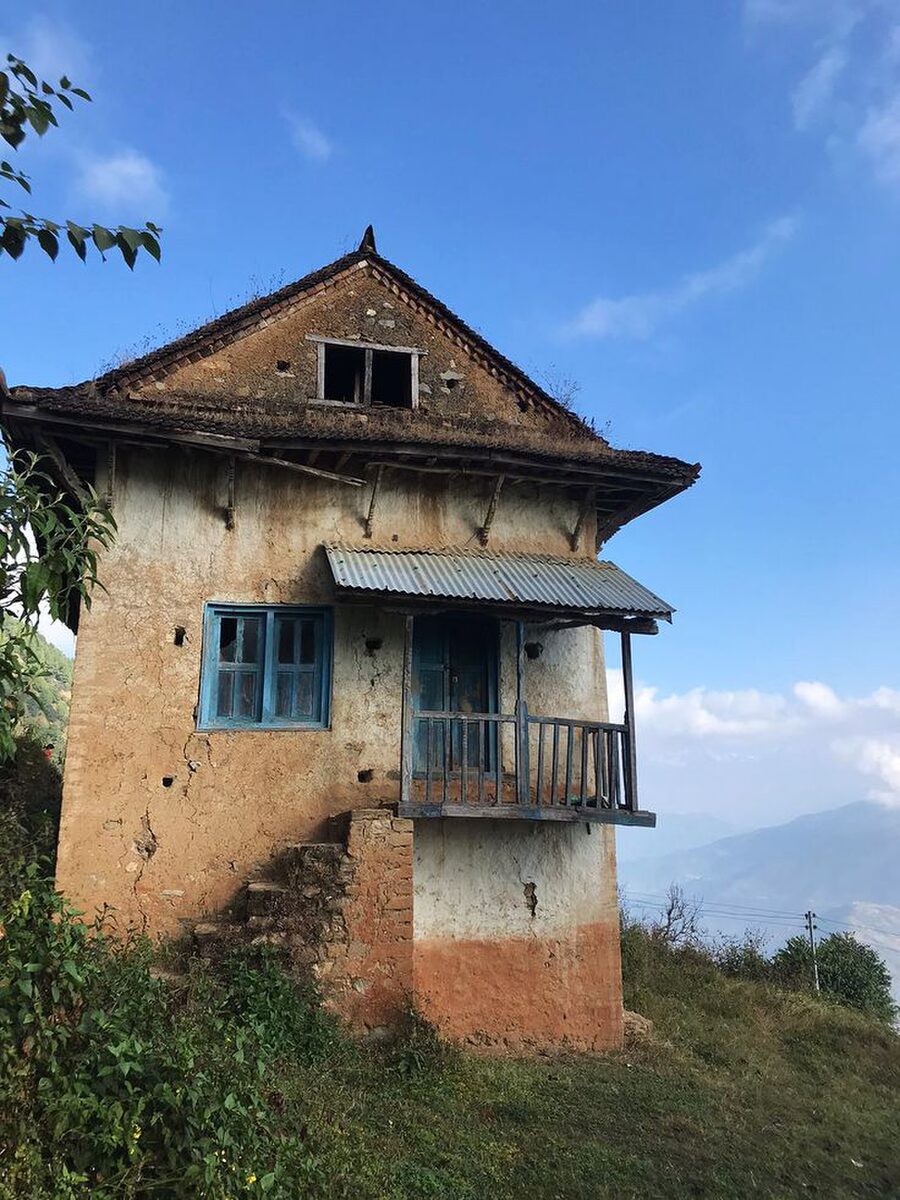 A mountain house