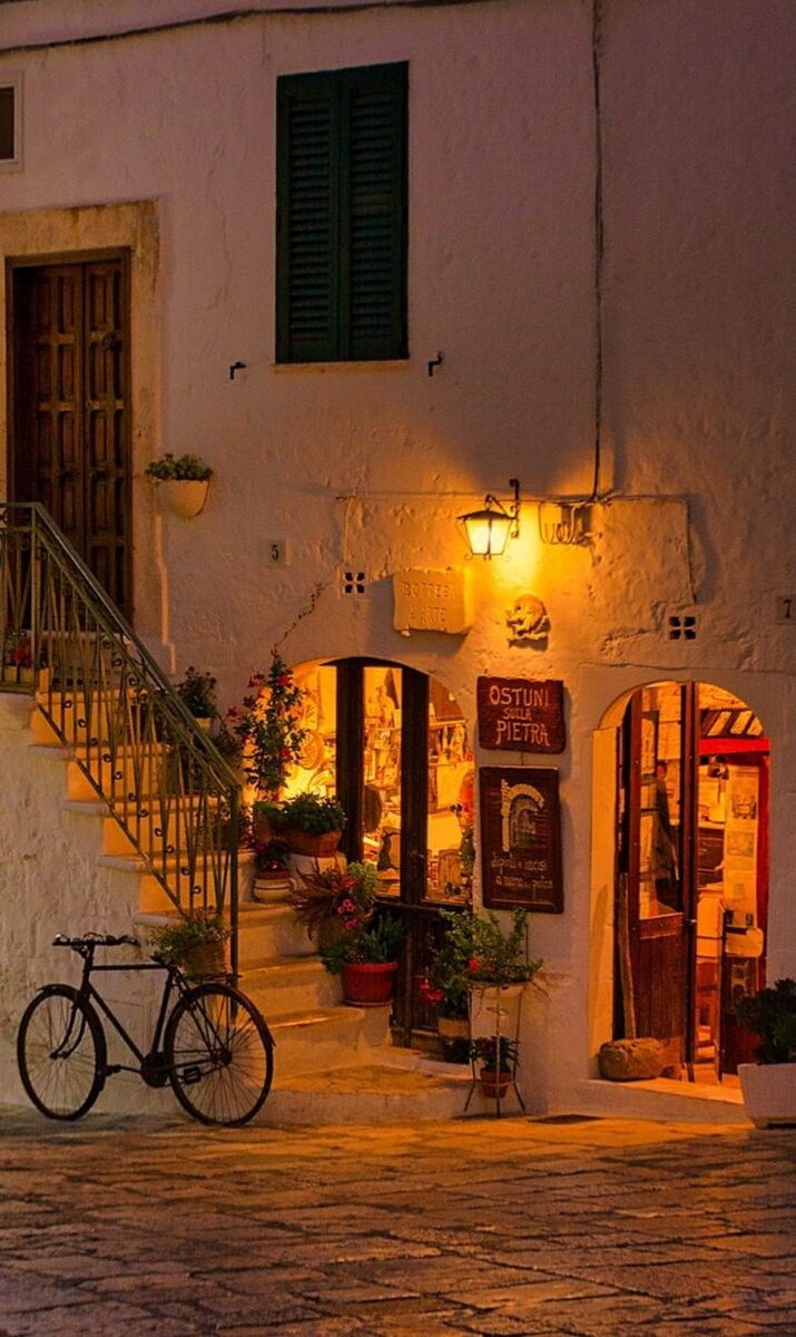 A street at night