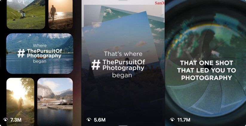 SanDisk gives you the space. The story is yours.